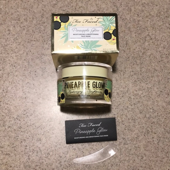 🚨BLACK FRIDAY SALE🚨PRICE FIRM🚨🆕PINEAPPLE GLOW Moisturizing Brightening Mask - Picture 6 of 7